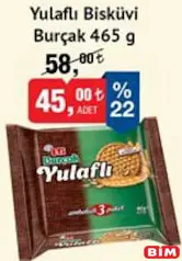 ETİ BURÇAK YULAFLI BİSKÜVİ 465 G ETİ BURÇAK YULAFLI BİSKÜVİ 465 G